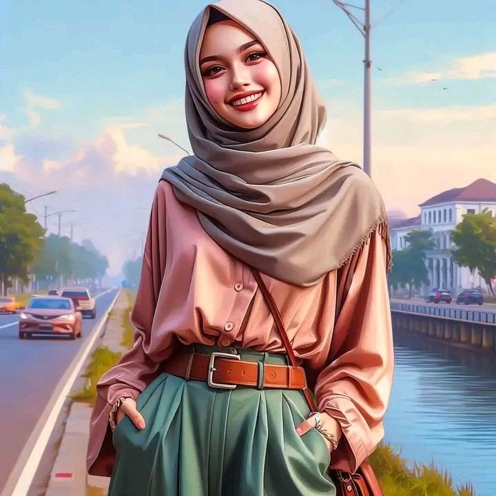 cartoon girl dp photo